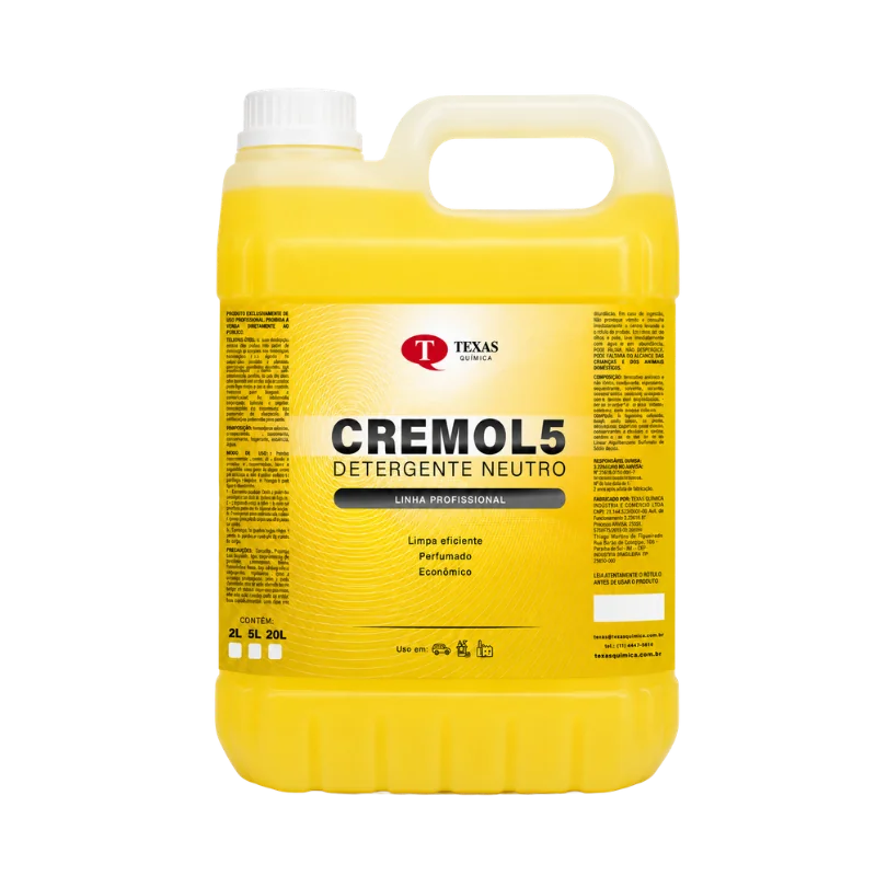Cremol 5 detergente neutro Texas Química